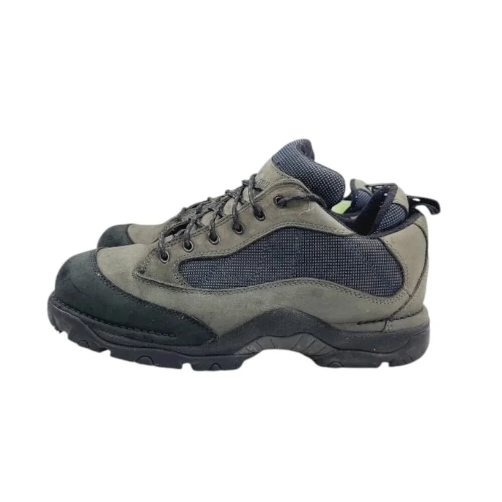 Danner Men's Khaki Black Radical Leather Lace‎ Up Trail Hiking Shoes Size 12